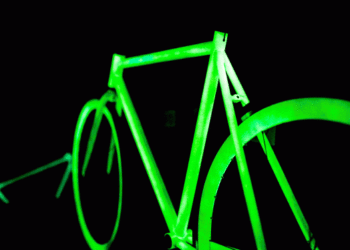 bicicletta fluorescente
