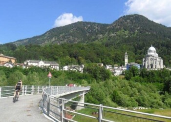 arrivo a Re con la ciclabile