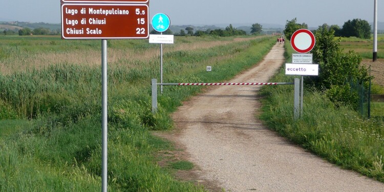 sentiero della bonifica