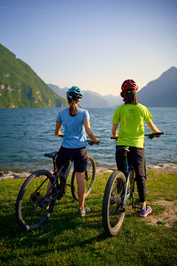 Polla Alessandro lungo la ciclabile dei fiori