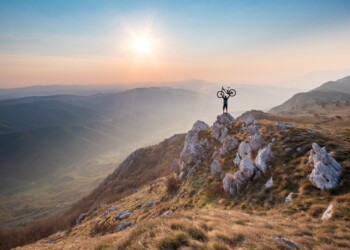 Mountain bike in Slovenia - valle del Vipava - photo Jost Gantar