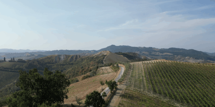 ciclovia di Dante - percorso sterrato