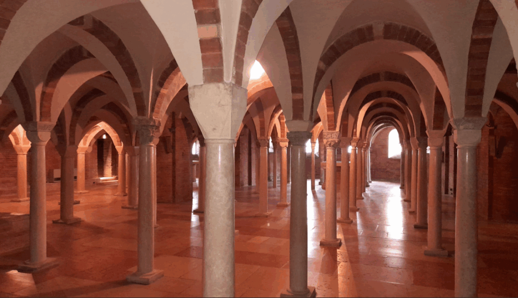romanico in bicicletta - abbazia di Nonantola - foto Staff Visit Modena