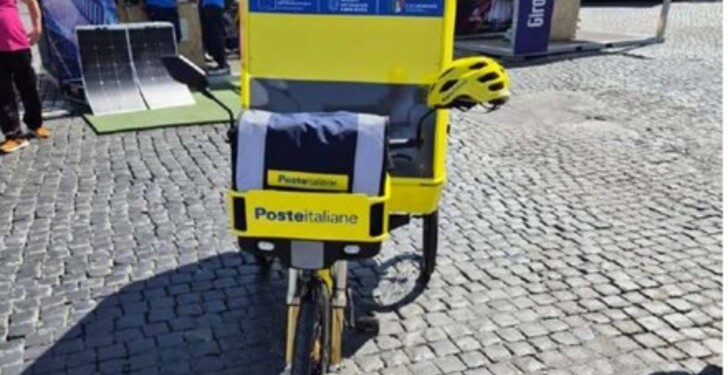 cargo bike poste italiane