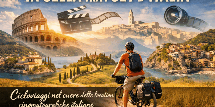 cineturismo in bicicletta