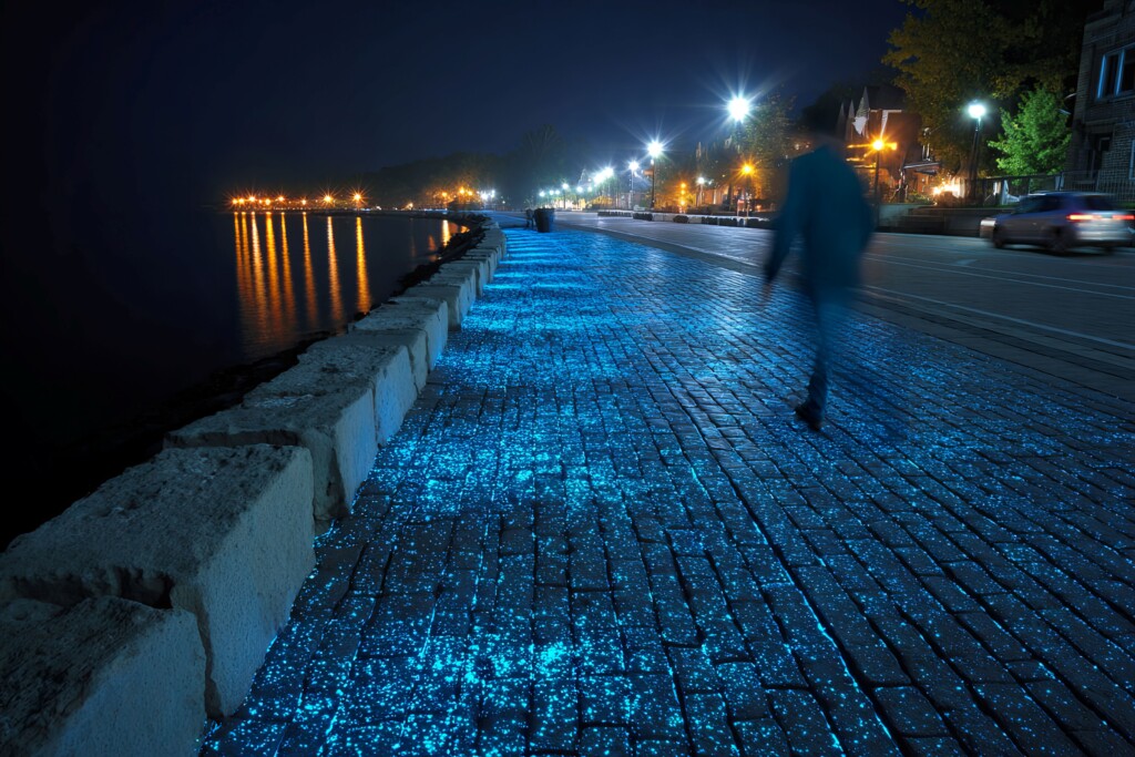 piste ciclabili luminose 