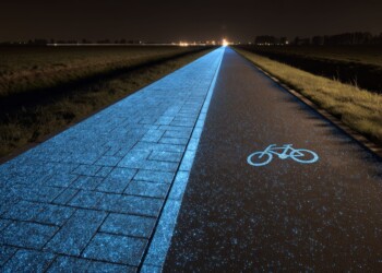 piste ciclabili luminose