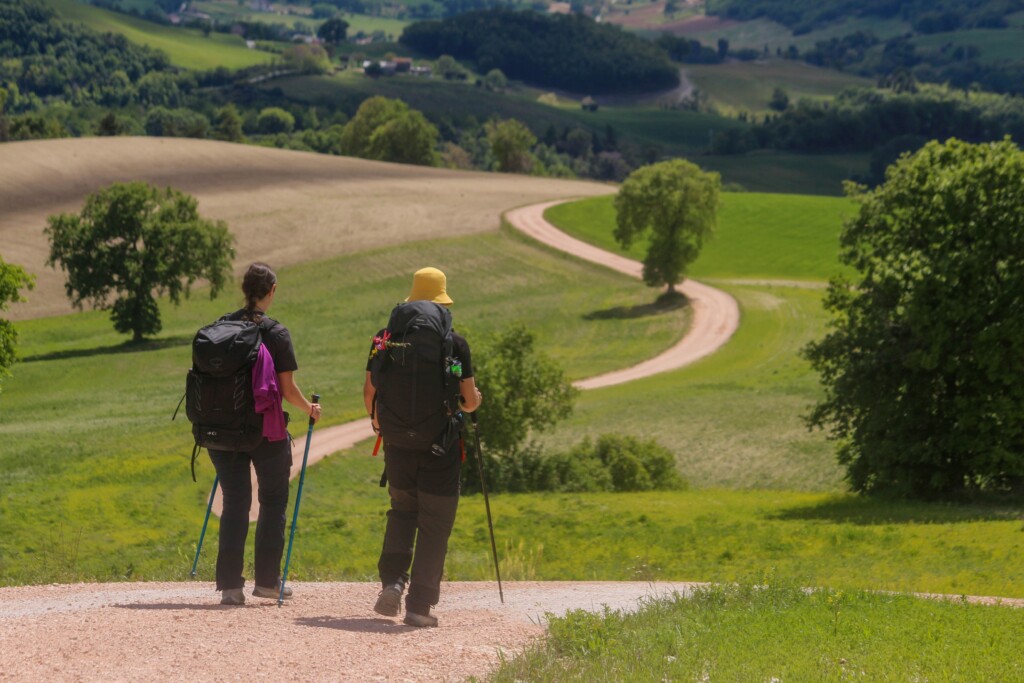Cammino dei Cappuccini - Collina dei ciliegi - Comune di San Severino Marche